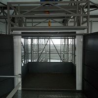 Подъемник в металлокаркасной шахте, 1000 кг, Казань